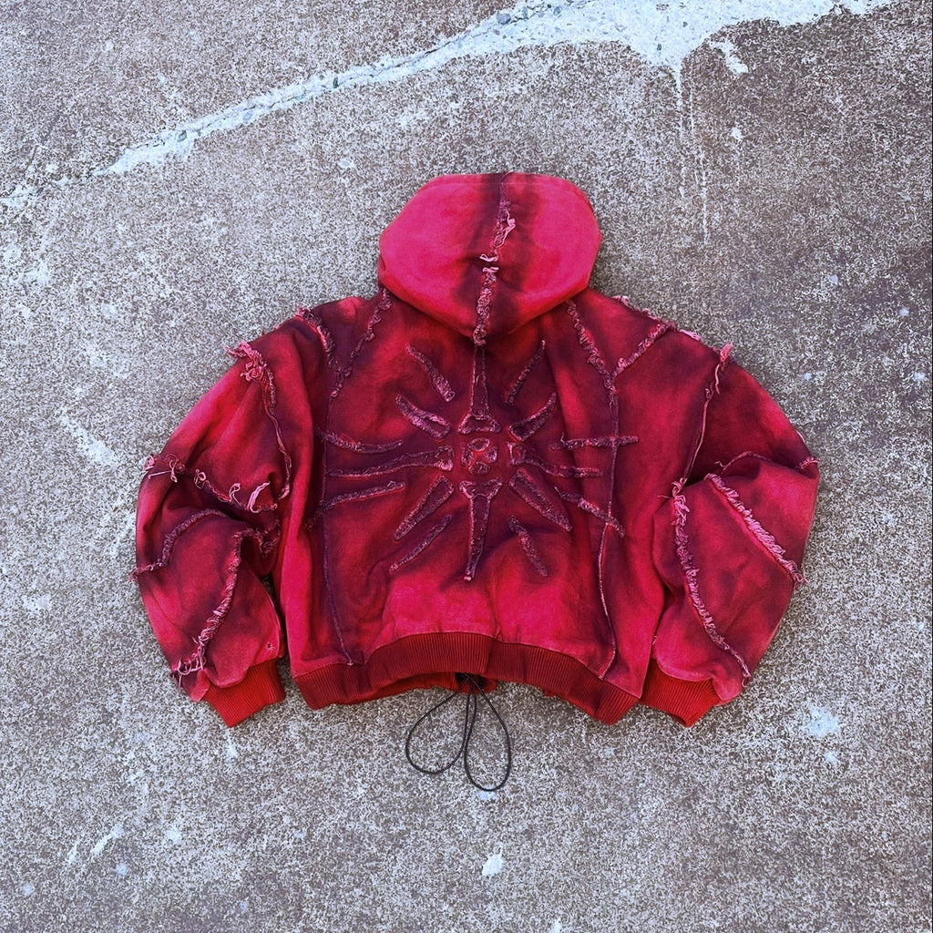 Over Sized Raw Edge Jacket