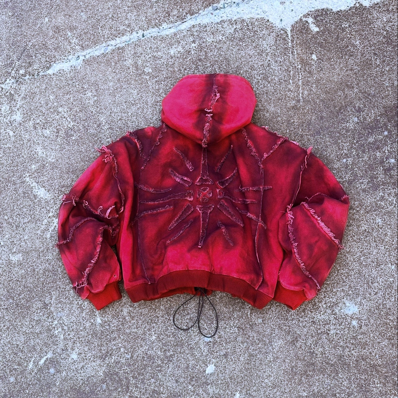 Over Sized Raw Edge Jacket